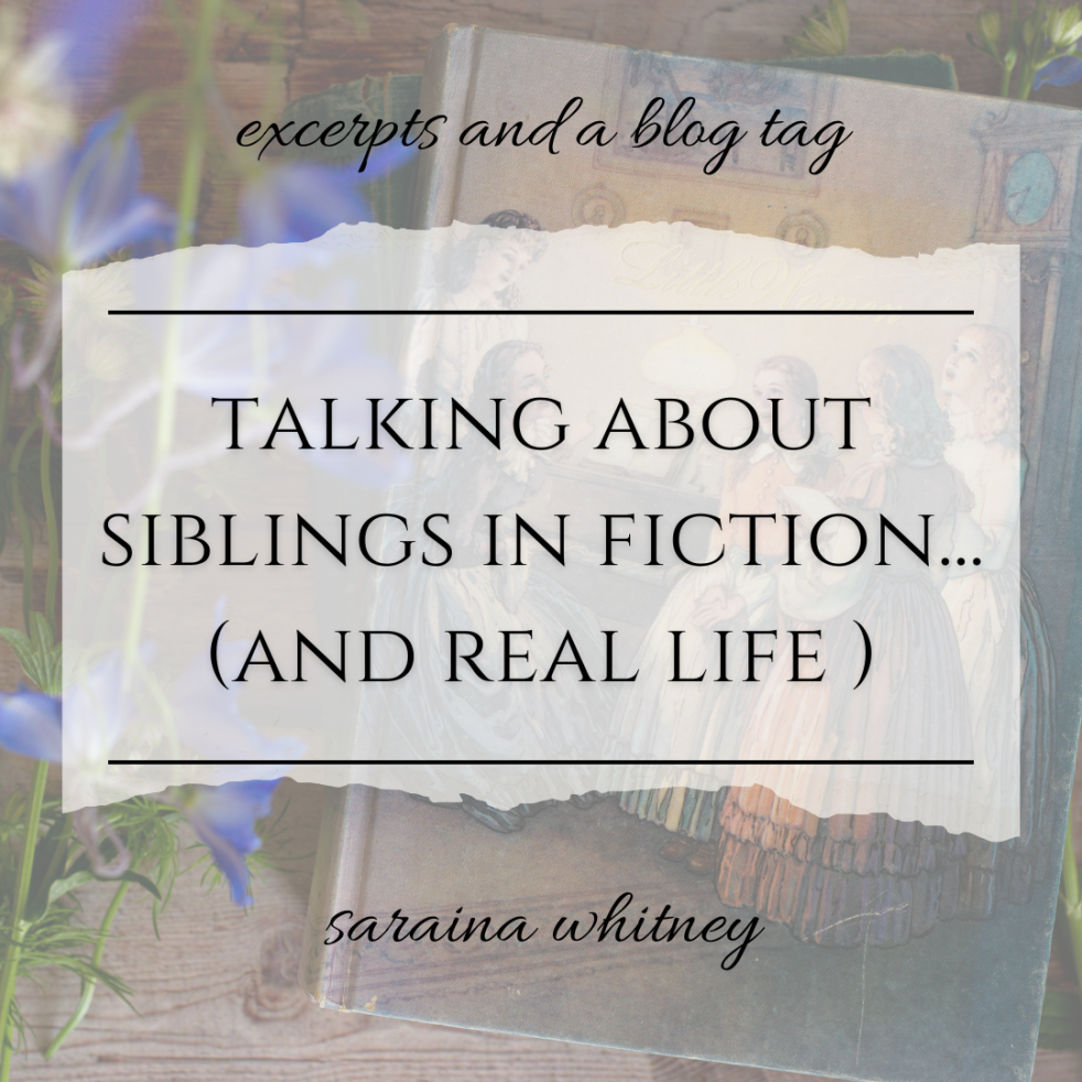 talking about siblings in fiction (…and real life 🤫)